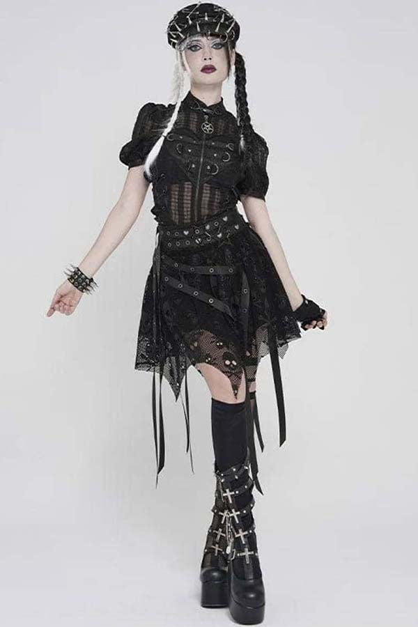 Punk Princess [Black] | SKIRT