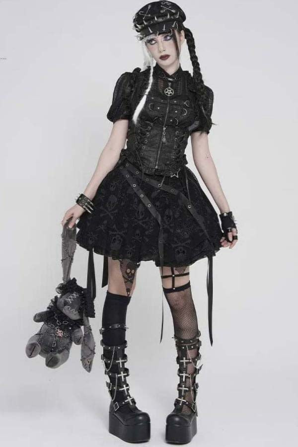 Punk Princess [Black] | SKIRT