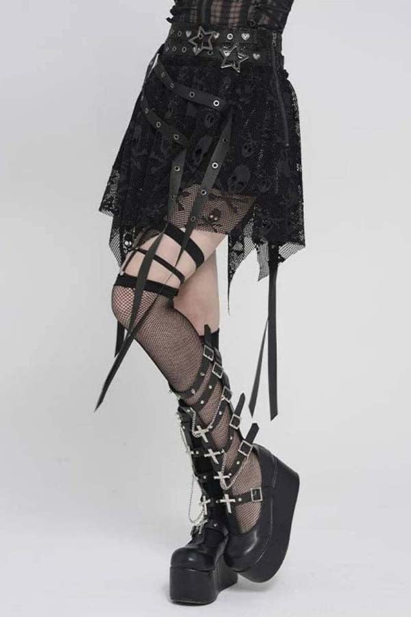 Punk Princess [Black] | SKIRT