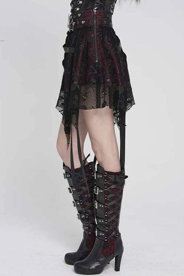 Punk Princess [Red] | SKIRT