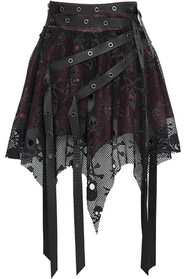 Punk Princess [Red] | SKIRT