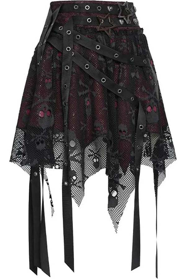 Punk Princess [Red] | SKIRT
