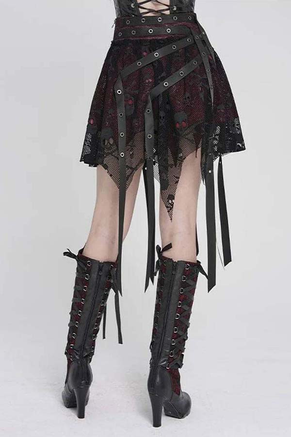 Punk Princess [Red] | SKIRT