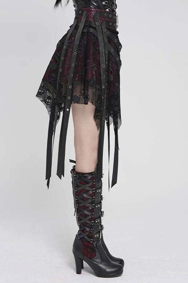 Punk Princess [Red] | SKIRT