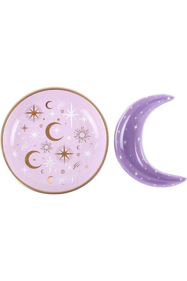 Purple Moon Stacking | TRINKET DISHES