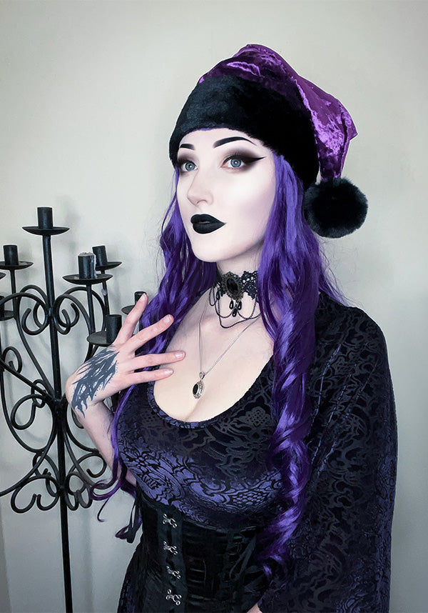 Hexmas Spirit [Purple] | SANTA HAT