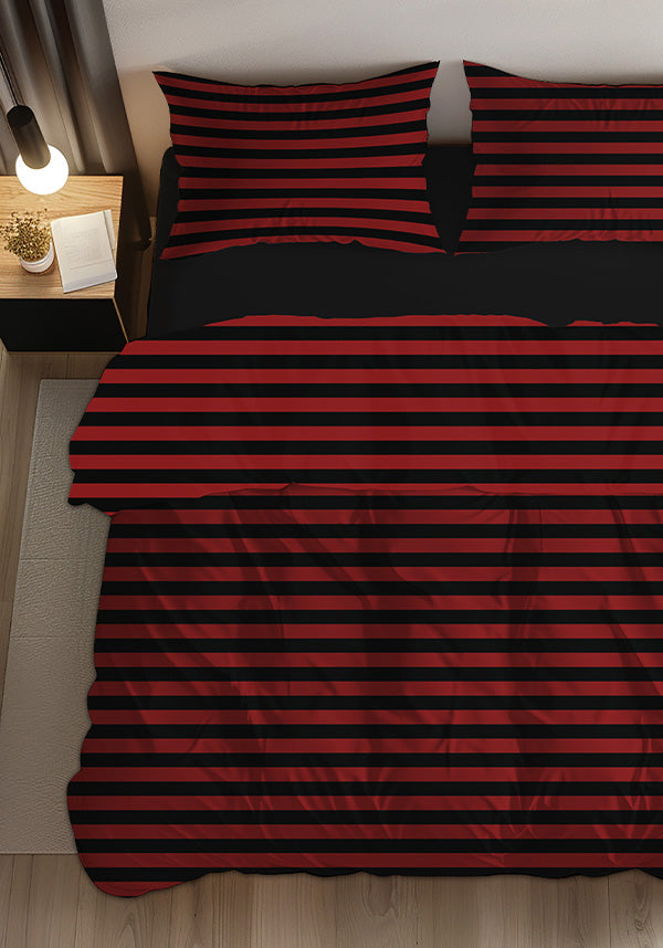 Scarlet Noir | KING QUILT SET**