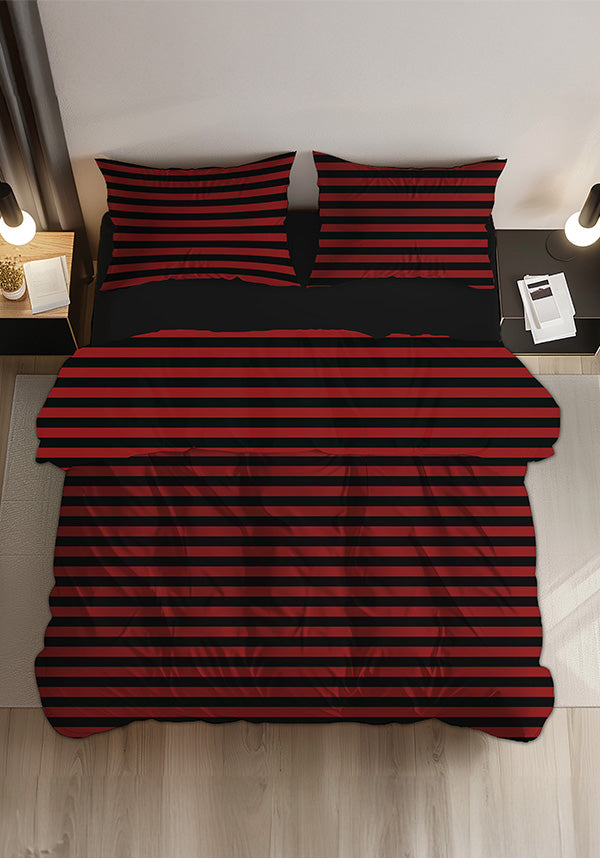 Scarlet Noir | KING QUILT SET**
