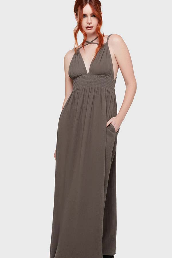 Shadow Dance [Green] | MAXI DRESS