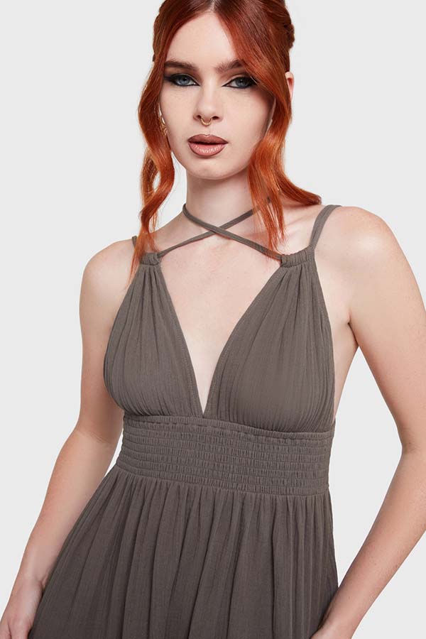 Shadow Dance [Green] | MAXI DRESS
