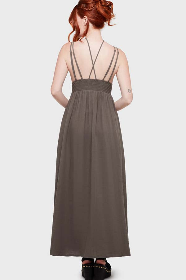 Shadow Dance [Green] | MAXI DRESS