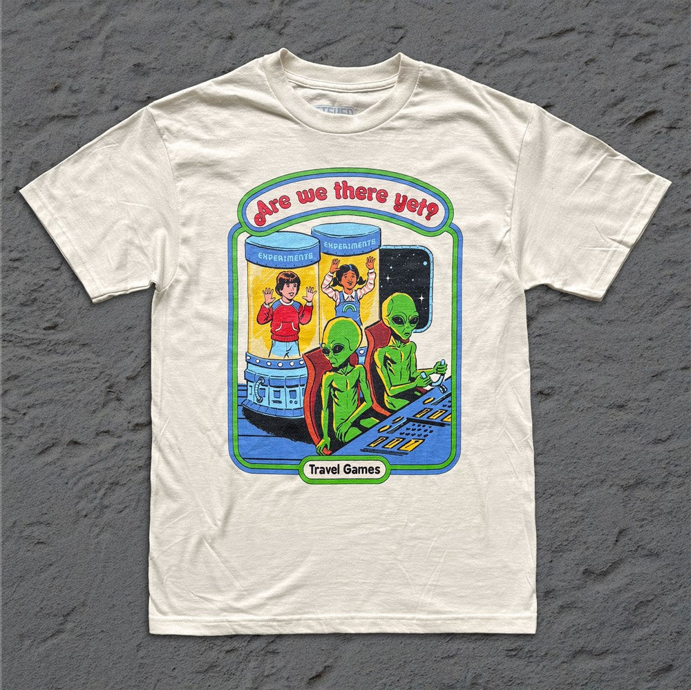 Steven Rhodes | Are We There Yet [Cream] T-SHIRT [PREORDER]