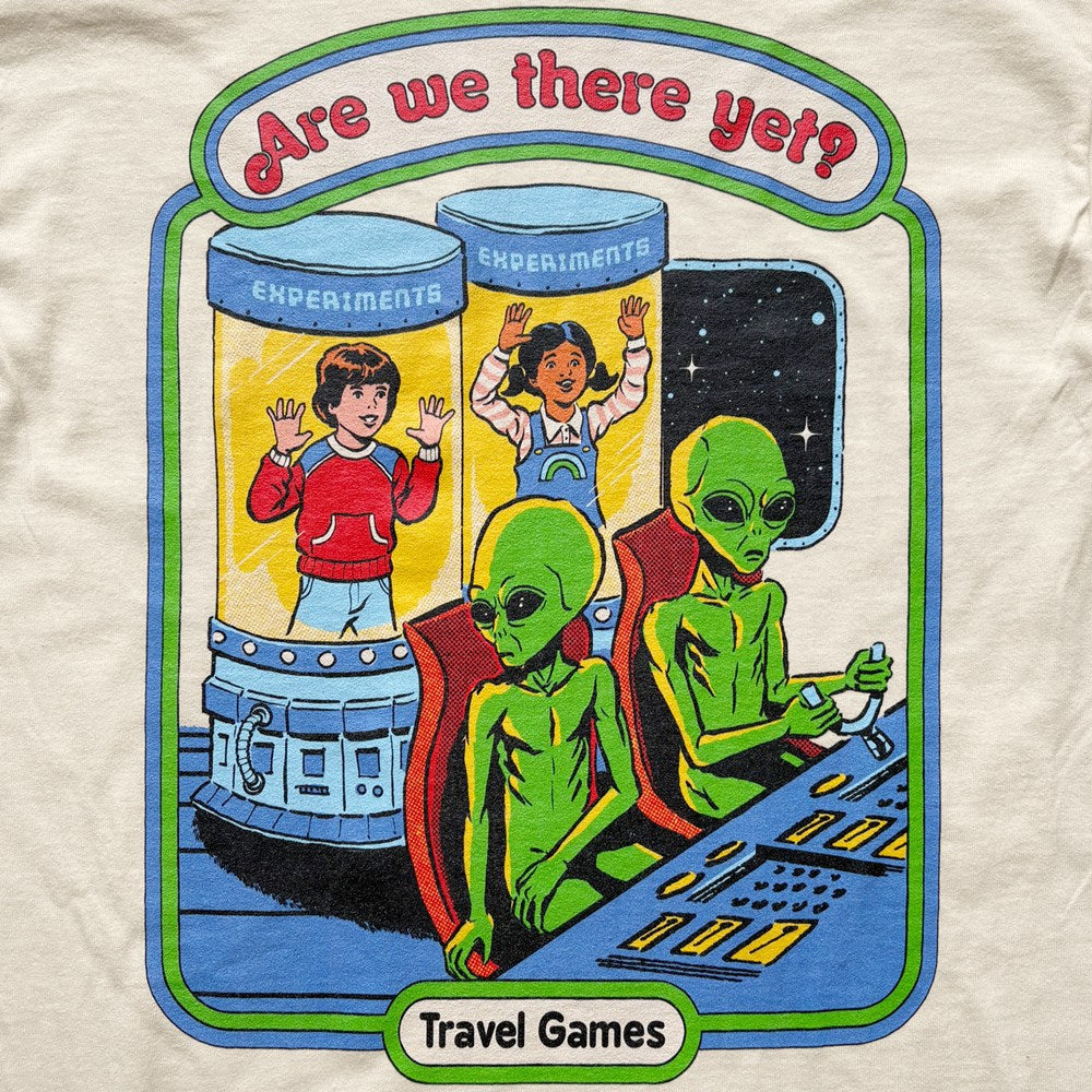 Steven Rhodes | Are We There Yet [Cream] T-SHIRT [PREORDER]