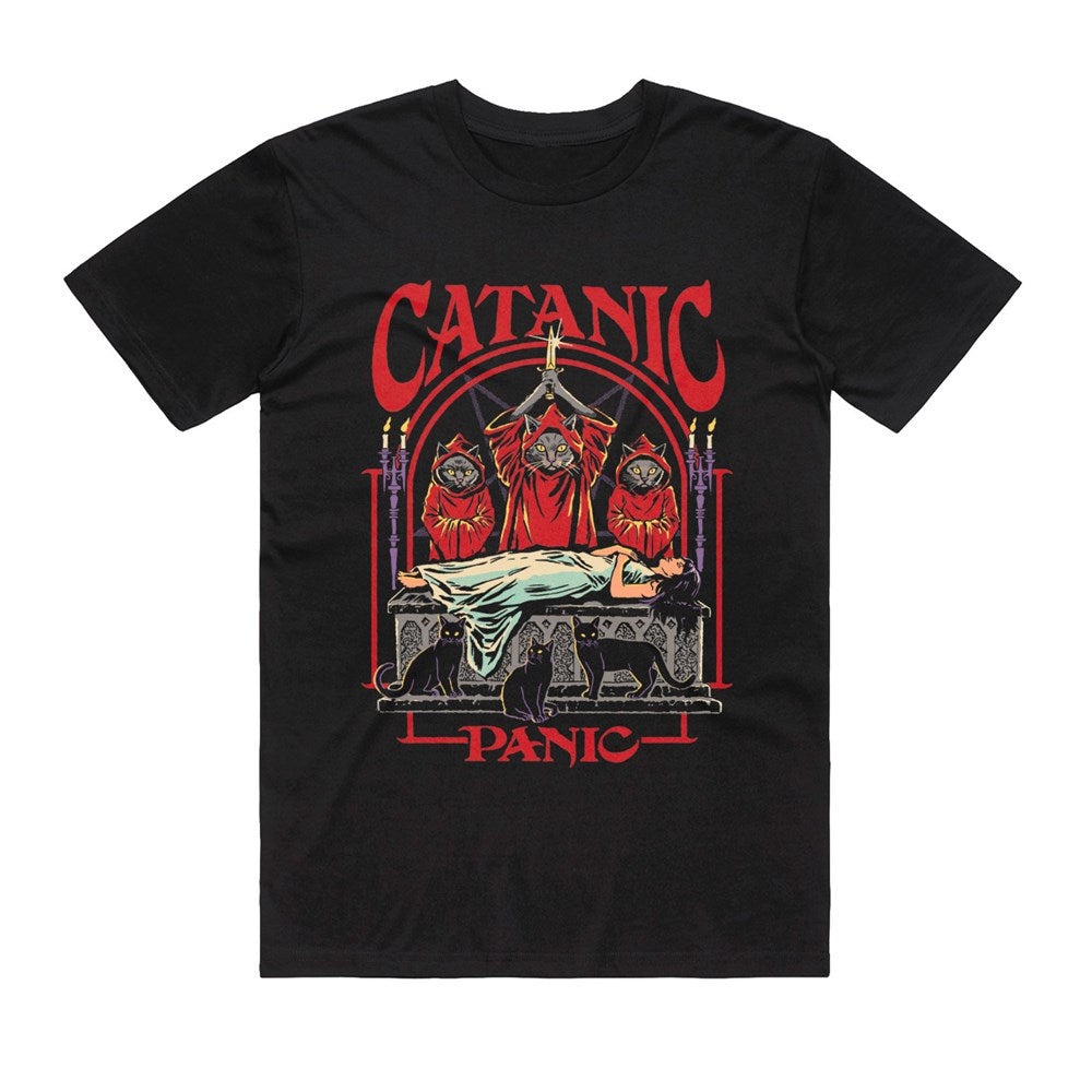 Steven Rhodes | Catanic Panic T-SHIRT [PREORDER]