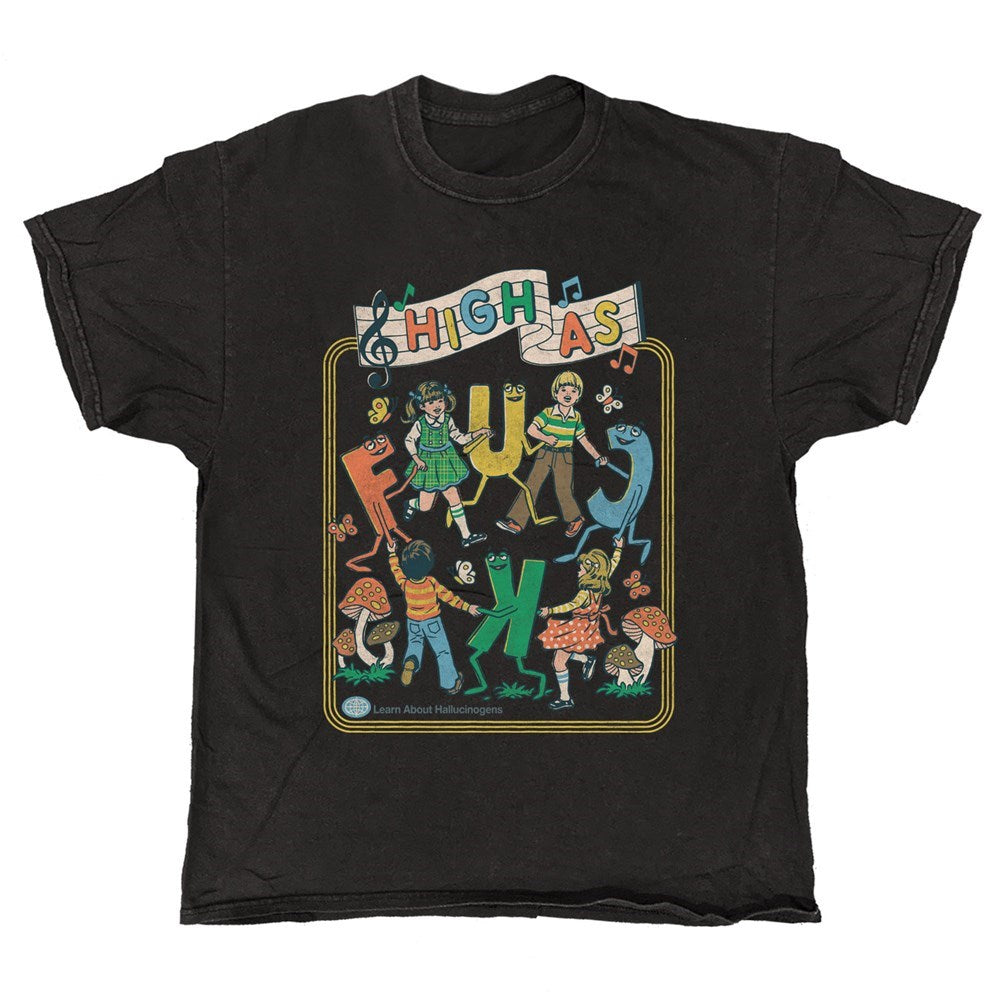 Steven Rhodes | High As Fuck Vintage T-SHIRT [PREORDER]