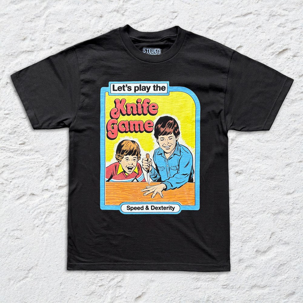 Steven Rhodes | Knife Game T-SHIRT [PREORDER]