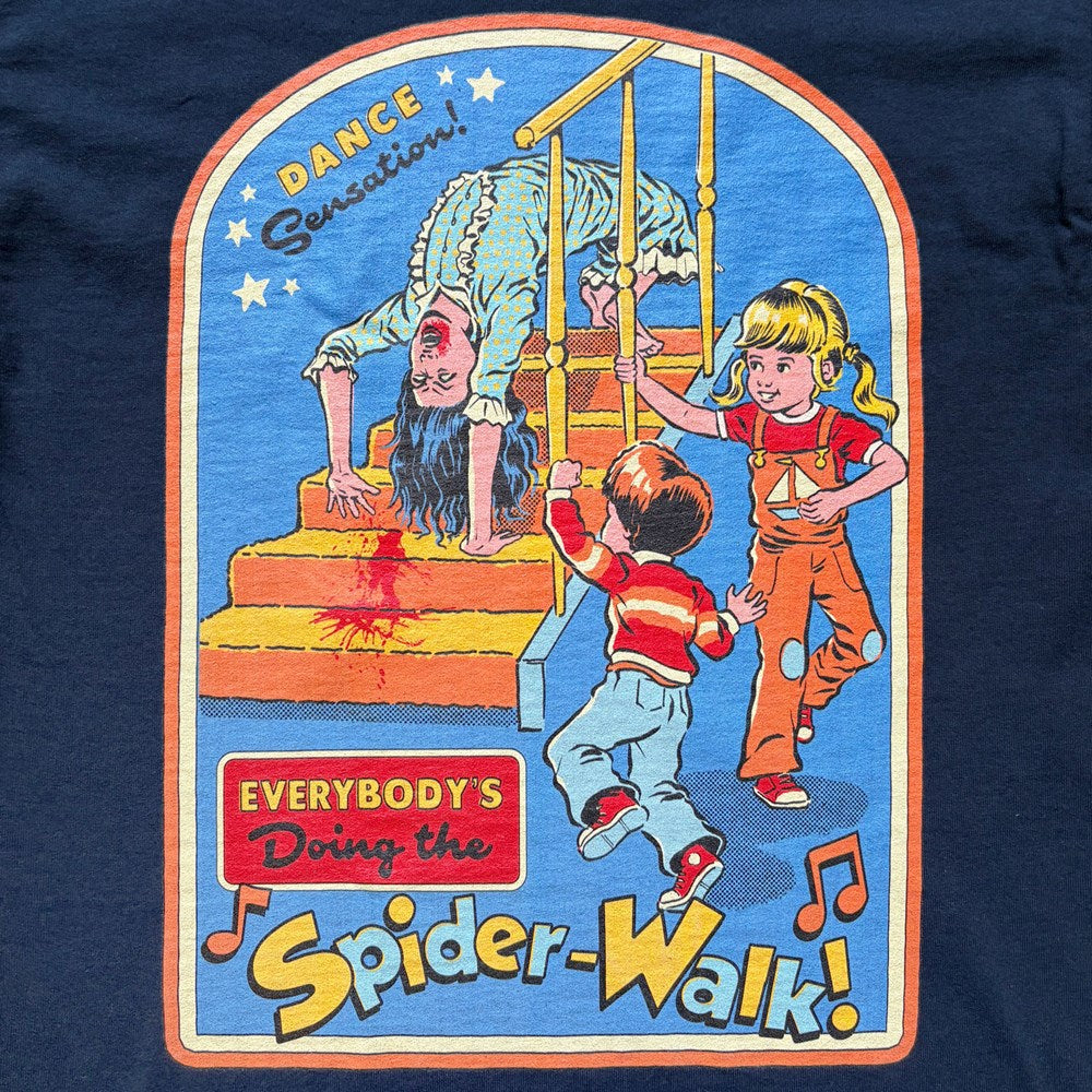 Steven Rhodes | Doing The Spider-walk [Navy] T-SHIRT [PREORDER]