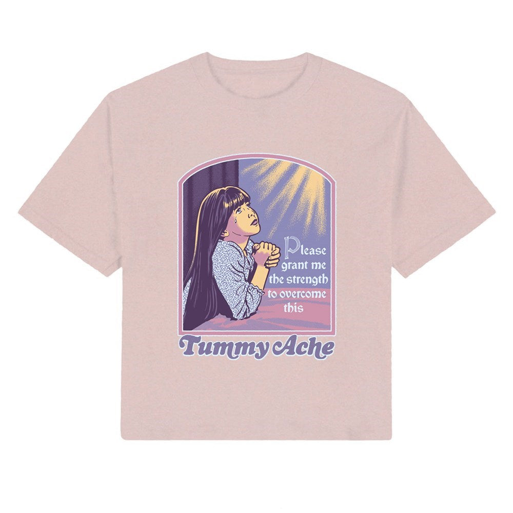 Steven Rhodes | Tummy Ache Blush CROP TOP [PREORDER]