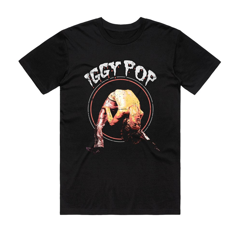 The Stooges | Back Bend Circle [Black] T-SHIRT [PREORDER]