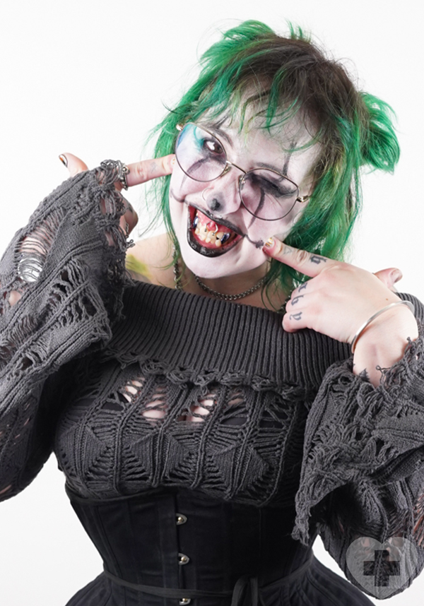 Glam Deluxe Black [Small] | CUSTOM FANGS*