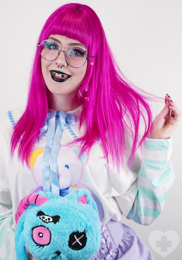 Glam Deluxe Teal [Small] | CUSTOM FANGS*