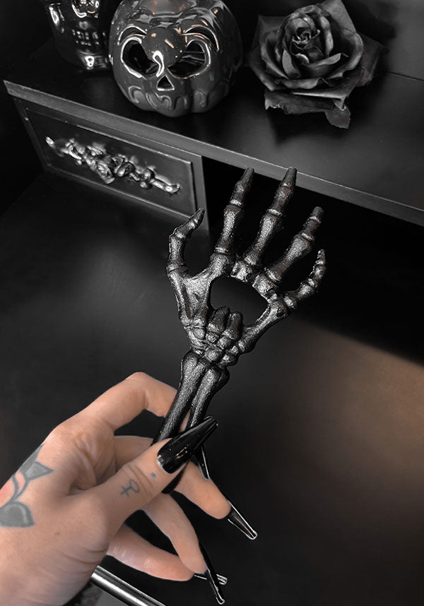 Skeletal Hand [Black] | BOTTLE OPENER