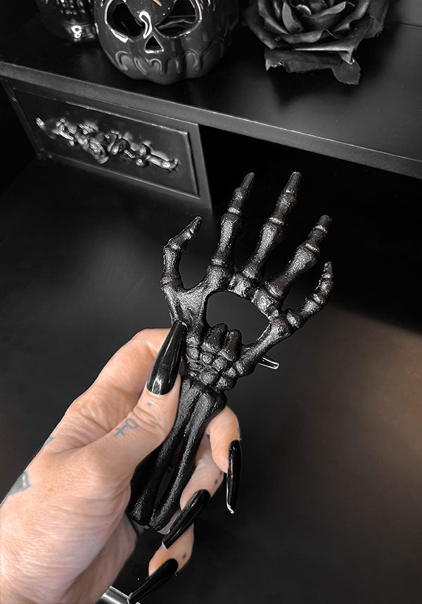Skeletal Hand [Black] | BOTTLE OPENER