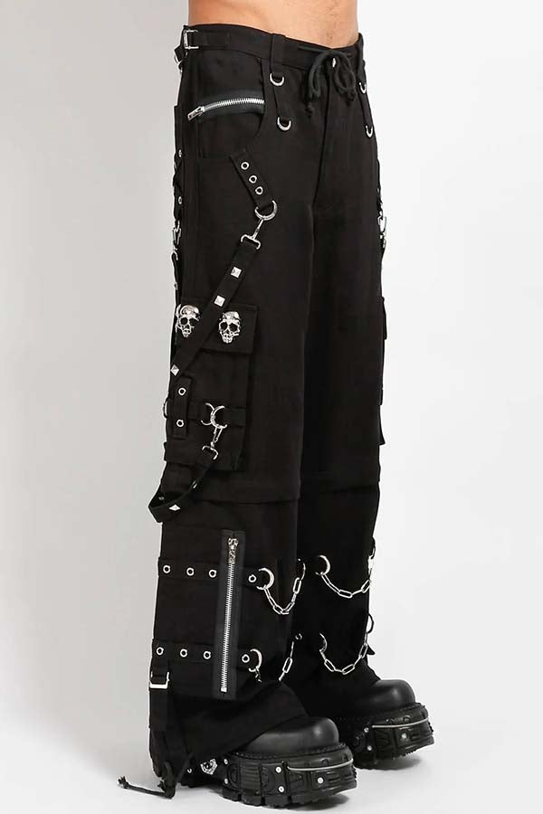 Skull Stud Denim | PANTS