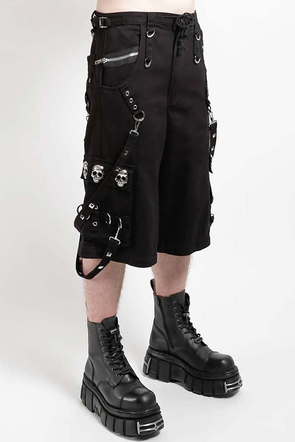 Skull Stud Denim | PANTS