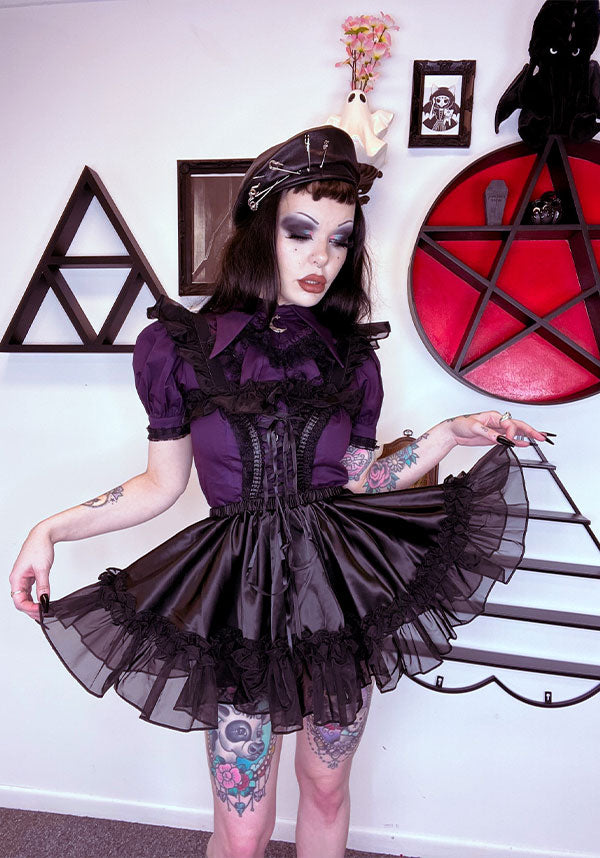 Sweet Frilly Hollow Out | DRESS*