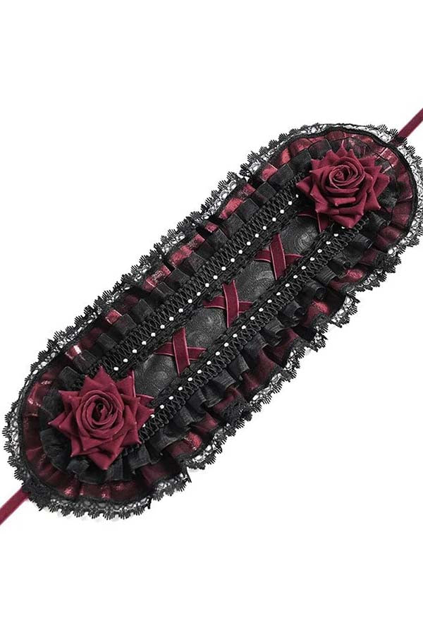 Tea Garden [Black/Red] | HEADDRESS