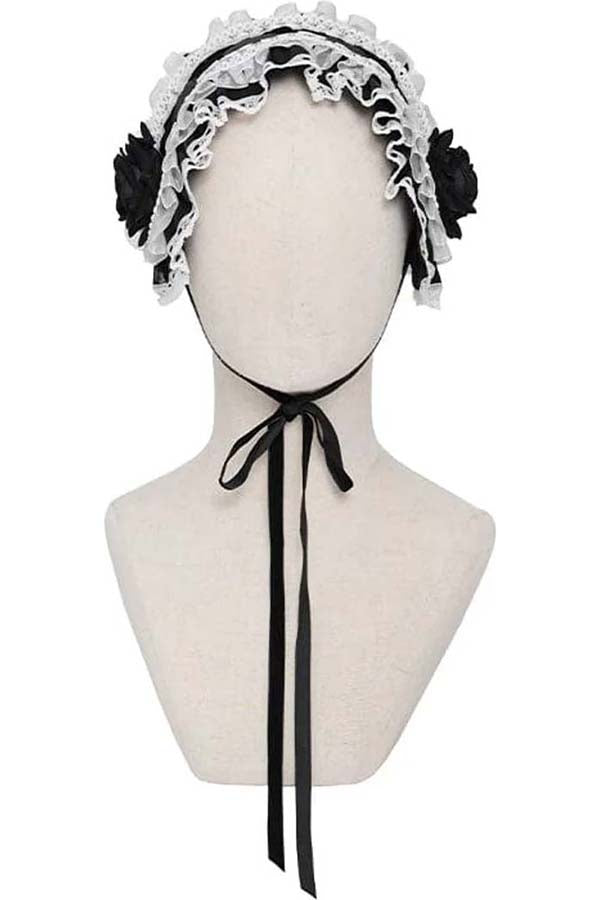 Tea Garden [Black/White] | HEADDRESS