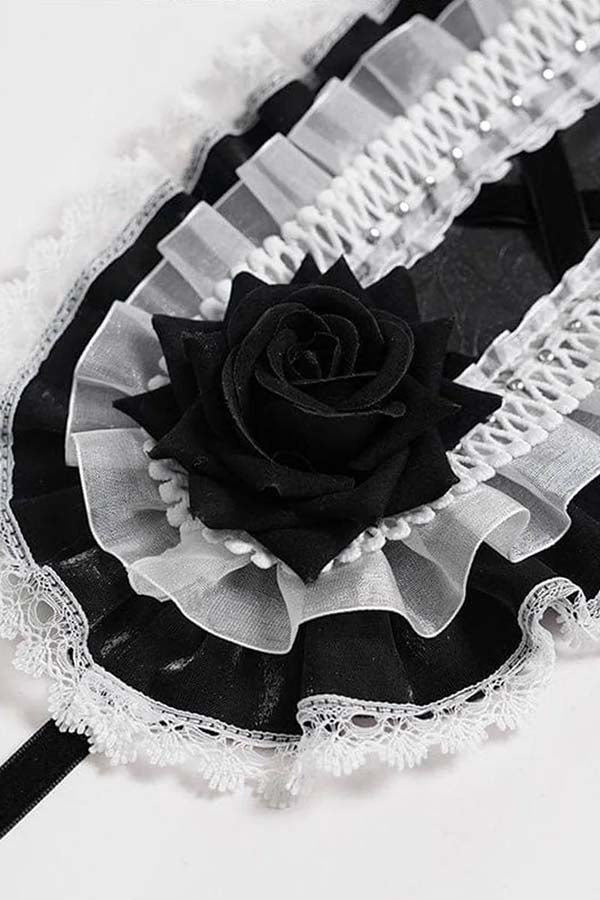 Tea Garden [Black/White] | HEADDRESS