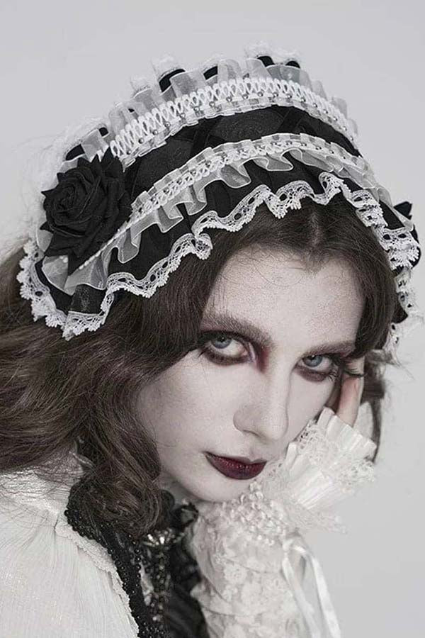 Tea Garden [Black/White] | HEADDRESS