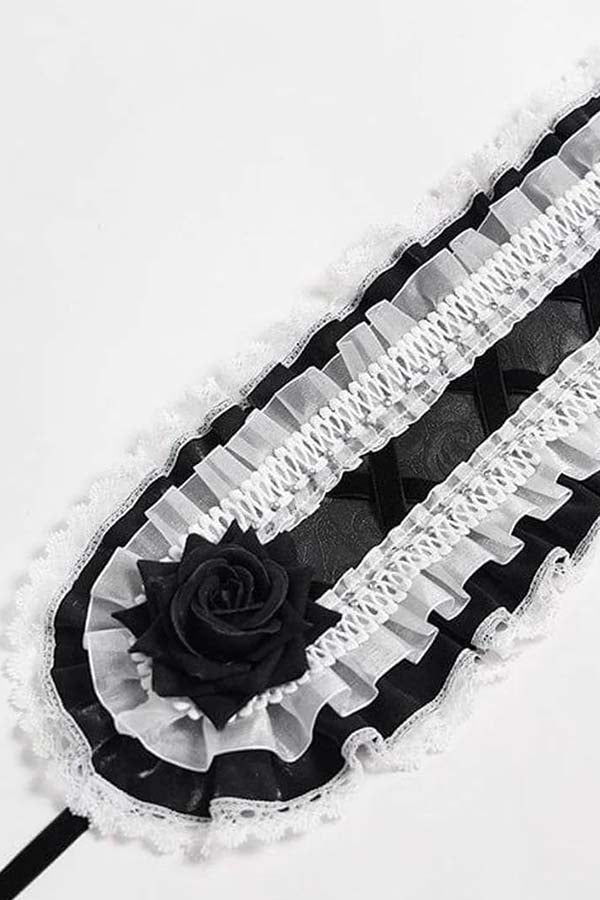 Tea Garden [Black/White] | HEADDRESS