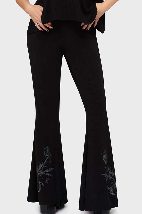 Thistina Embroidered | FLARES