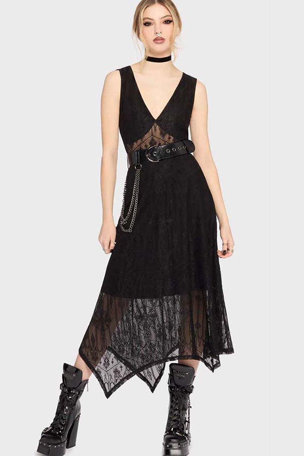 Vesper Wraith | MIDI DRESS