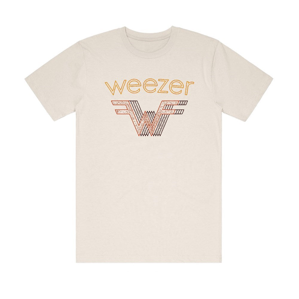 Weezer | W Repeat [Natural] T-SHIRT [PREORDER]
