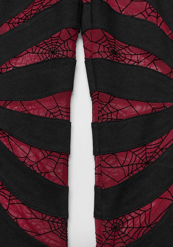 Webbed Angel [Black/Red] | FLARES*