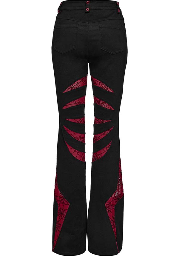 Webbed Angel [Black/Red] | FLARES*