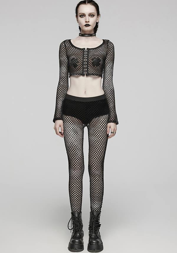 Badriyah Fishnet [Black] | LEGGINGS*