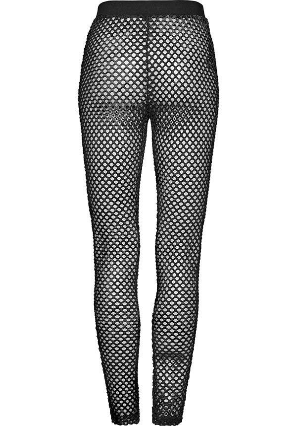 Badriyah Fishnet [Black] | LEGGINGS*