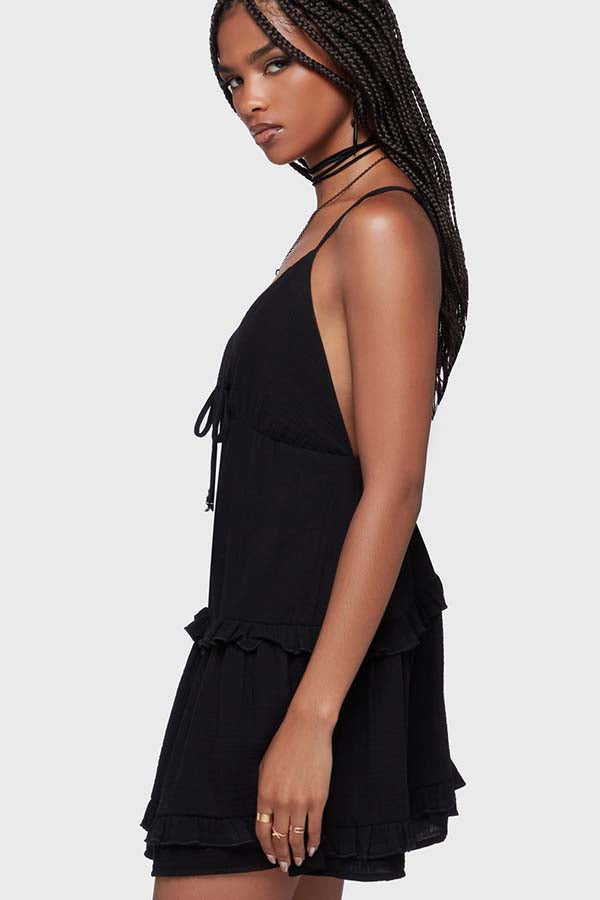 Wolfbane Cove [Black] | MINI DRESS