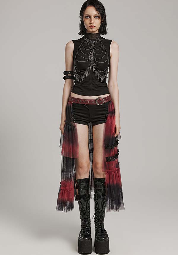Siouxsie [Black/Red] | OVERSKIRT