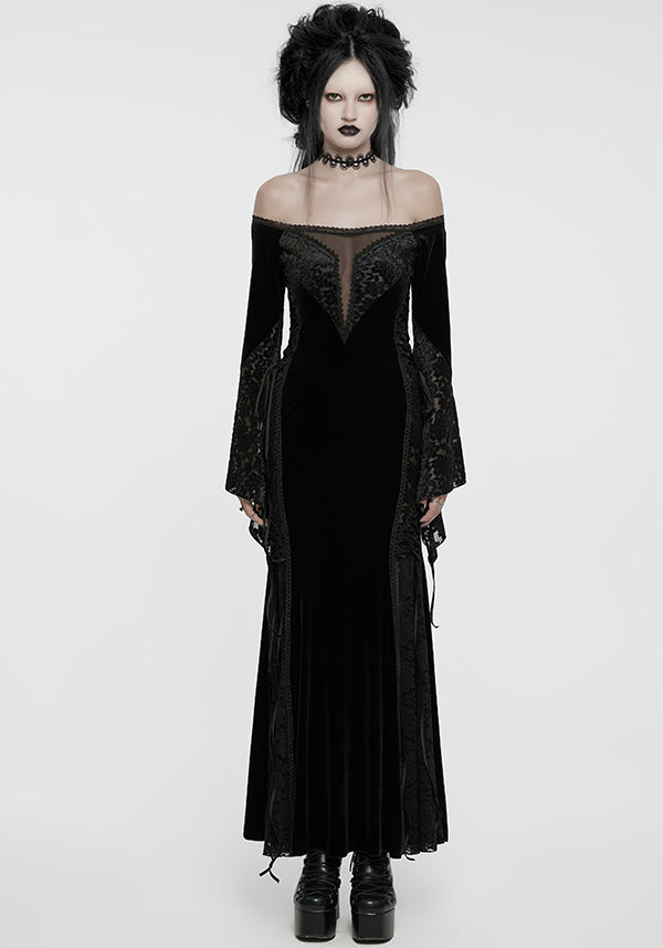 Velvet Temptress | MAXI DRESS