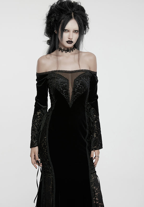Velvet Temptress | MAXI DRESS