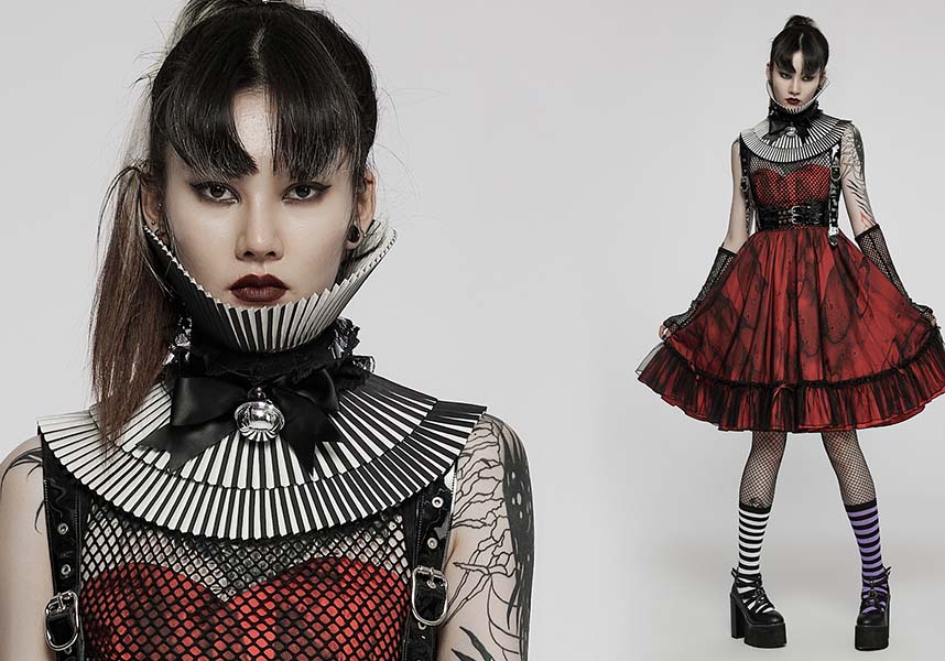 Pierrot Noir | NECK CORSET*