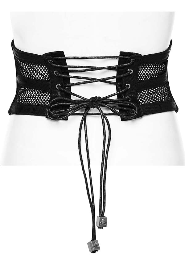 Punk Rave - Twyla Mesh Corset Belt - Buy Online Australia