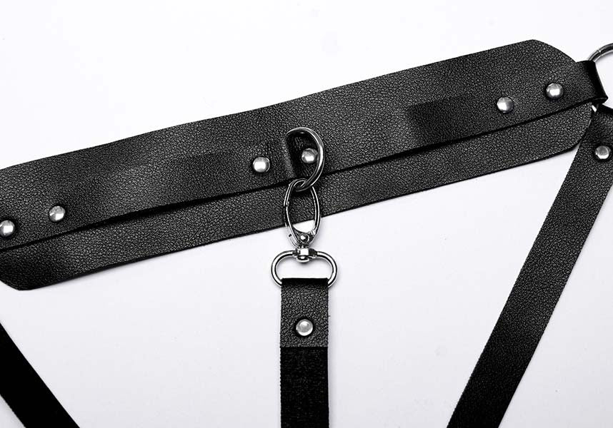 Mikasa [Black] | LEG HARNESS