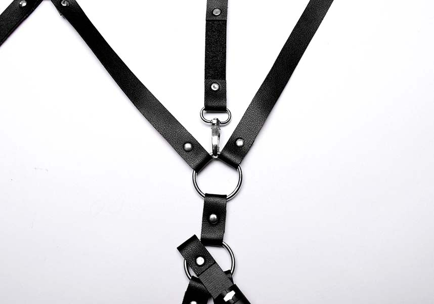 Mikasa [Black] | LEG HARNESS